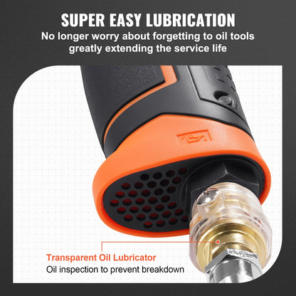 1/2 Meter Air Impact Wrench, 635 Kg, Torque 1900 Nm, Pneumatic Gun Kit