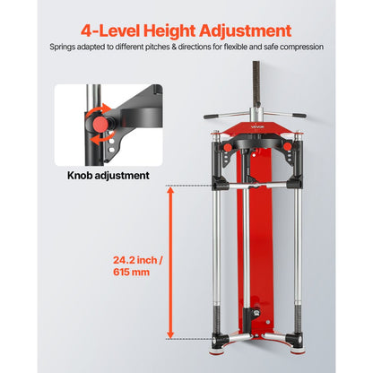 VEVOR Strut Compressor Adjustable Compressing Coil Springs up to 3000 lbs