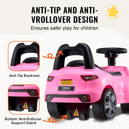 VEVOR Ride On Push Car for Toddlers, Ages 1-3, Ride Racer, Sit to Stand Toddler