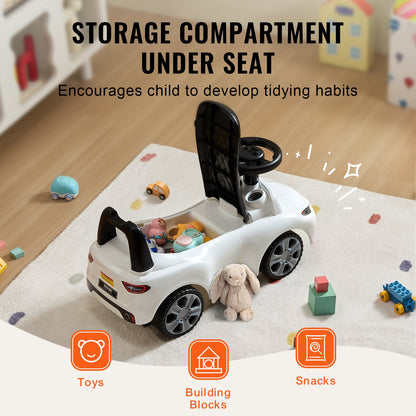 VEVOR Ride On Push Car for Toddlers, Ages 1-3, Ride Racer, Sit to Stand Toddler