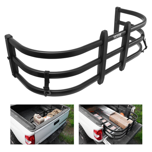 VEVOR Truck Bed Extender, Aluminum Retractable Tailgate Extender, 131cm-162.6cm
