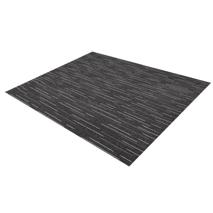 Carpet Tiles Reusable 610x610 mm, 24 PCS Modular Carpet Square Rug, Commercial Floor Soft Padded for Seamless Cover 8.9㎡, Easy DIY Replacement for Living Room Bedroom Office Indoor, Gray