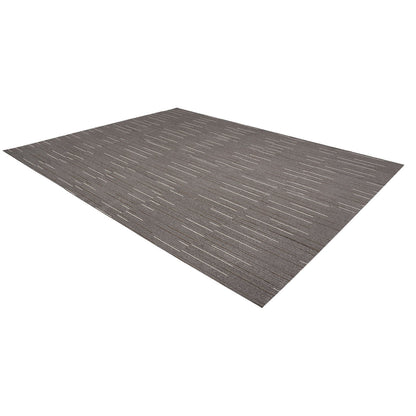 Carpet Tiles Reusable 610x610 mm, 24 PCS Modular Carpet Square Rug, Commercial Floor Soft Padded for Seamless Cover 8.9㎡, Easy DIY Replacement for Living Room Bedroom Office Indoor, Dark Brown