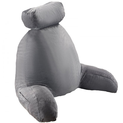 Reading Pillow Large Bed Pillow with Removable Headrest and Washable Cloth