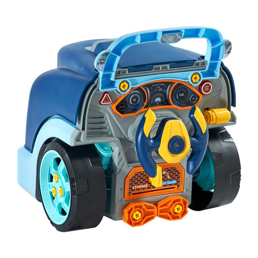 VEVOR Engine Toy Kids Mechanic Car Repair Set with Removable Parts Blue