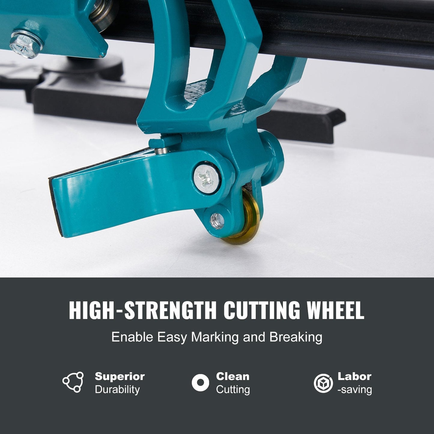 1000mm Manual Tile Cutter with Tungsten Carbide Wheel and Infrared Guide