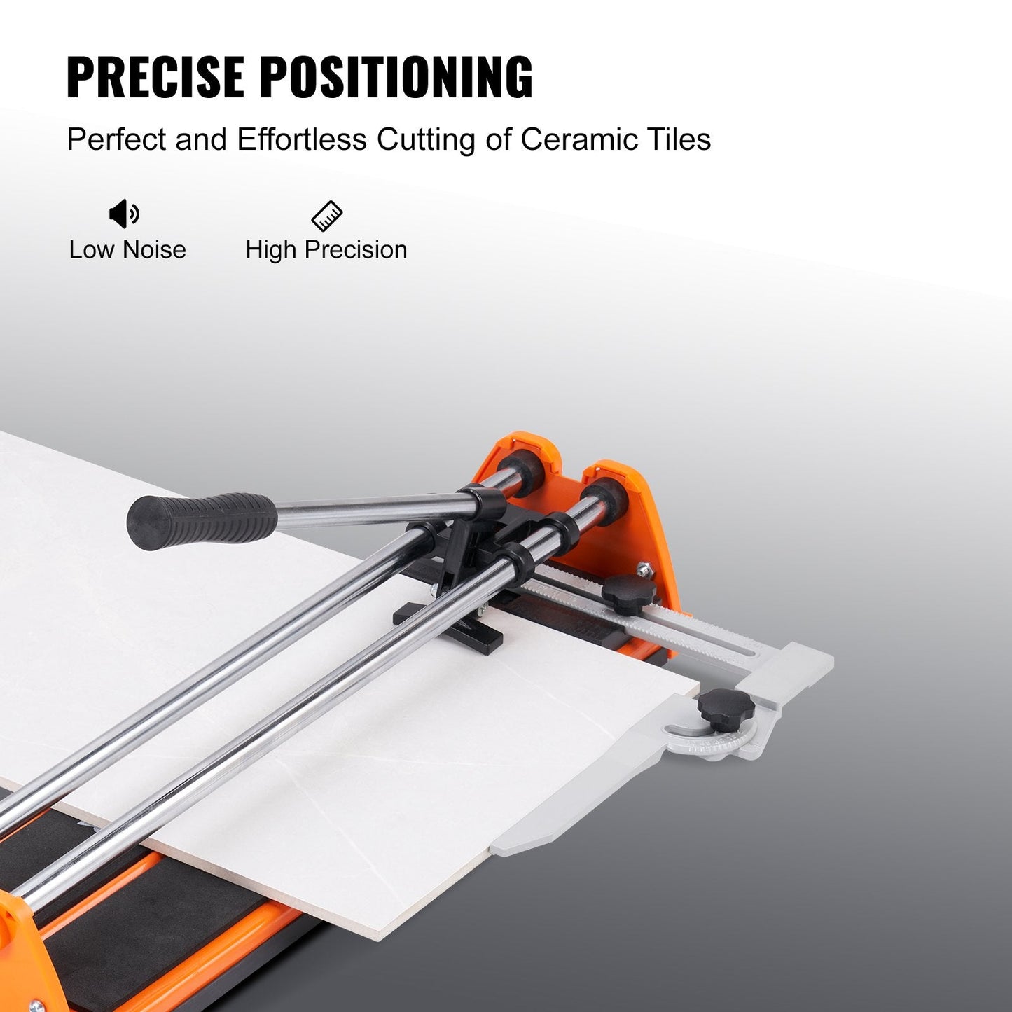 Manual Tile Cutter with Tungsten Carbide & Infrared Positioning, 0.4 m