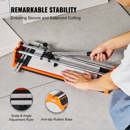 Manual Tile Cutter with Tungsten Carbide & Infrared Positioning, 0.4 m