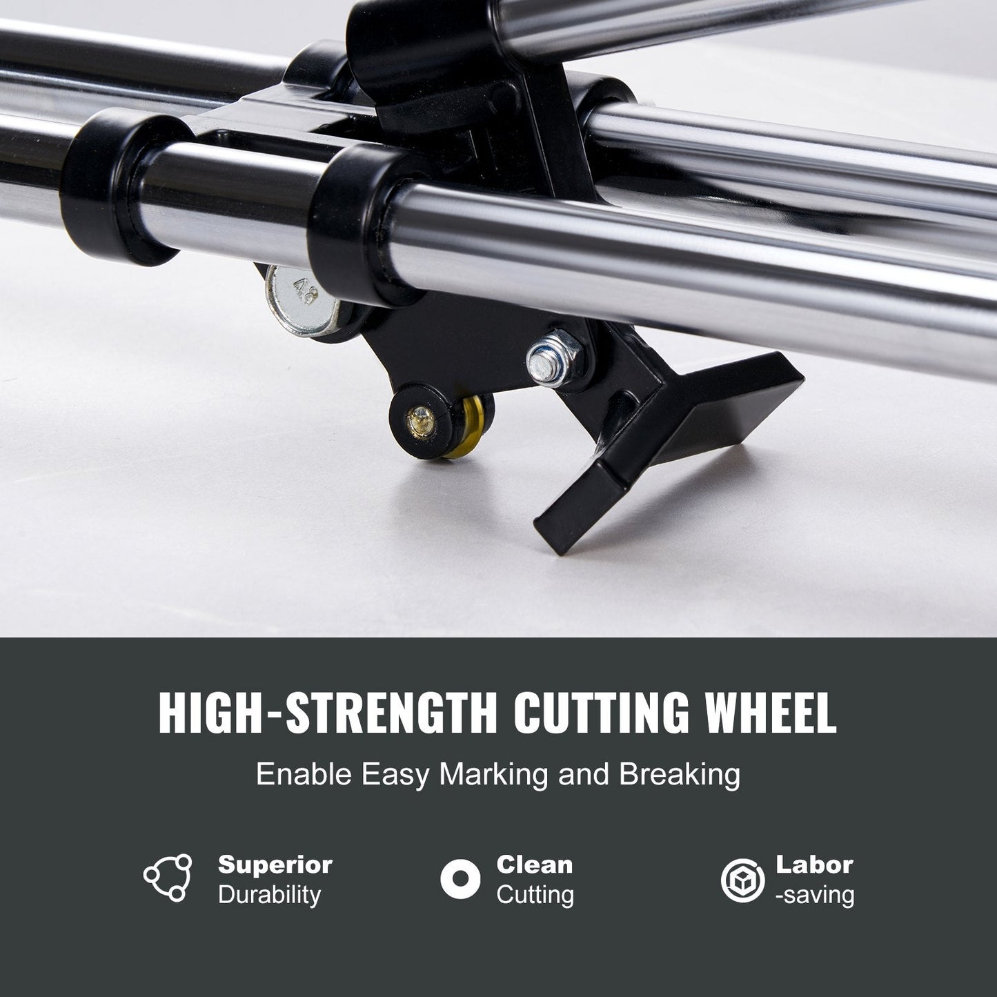 Manual Tile Cutter with Tungsten Carbide & Infrared Positioning, 0.4 m