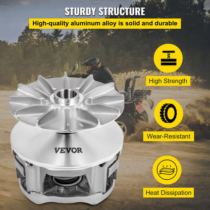 VEVOR Driven Clutch Aluminum Alloy Primary Drive Clutch Compatible With 2014-2021