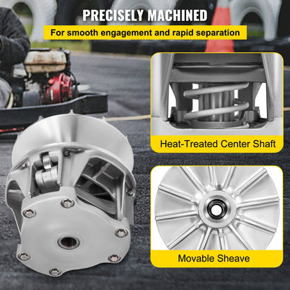 VEVOR Driven Clutch Aluminum Alloy Primary Drive Clutch Compatible With 2014-2021