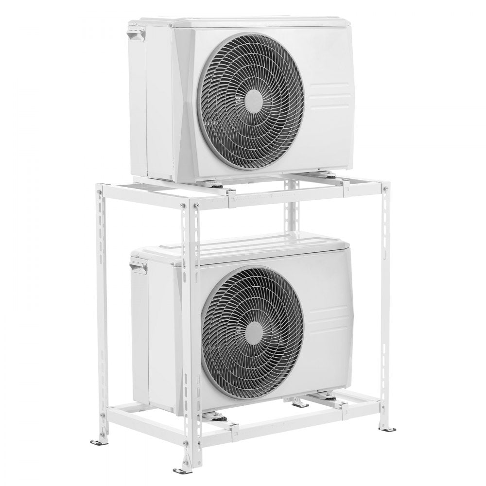 Mini Split Ground Stand for 9000-18000 BTU Heat Pump Dual Levels