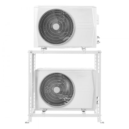 Mini Split Ground Stand for 9000-18000 BTU Heat Pump Dual Levels