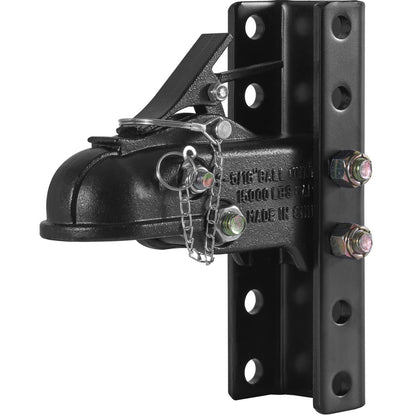 VEVOR Adjustable Trailer Coupler and 5-Position Channel Bracket Kit, 2-5/16" Hitch