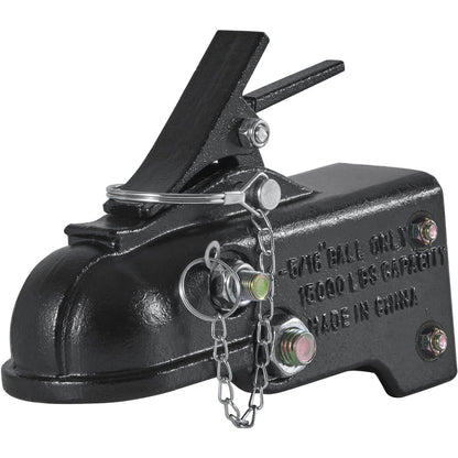 VEVOR Adjustable Trailer Coupler, 2-5/16" Hitch Ball, 15000 lbs Capacity, Heavy