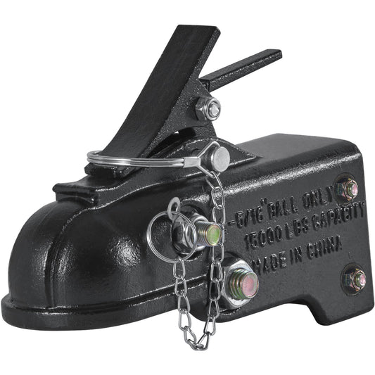 VEVOR Adjustable Trailer Coupler, 2-5/16" Hitch Ball, 15000 lbs Capacity, Heavy