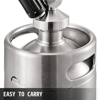 VEVOR Nitro Brew Coffee Maker 67Oz Nitro Coffee Maker 2L Portable Stainless Steel