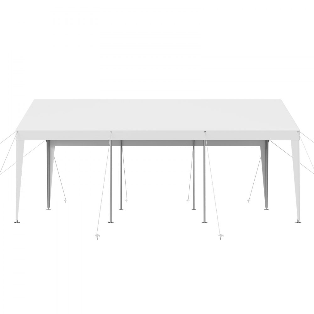 VEVOR Carport Car Canopy 10 x 20 FT Heavy Duty Portable Car Shelter Tent White
