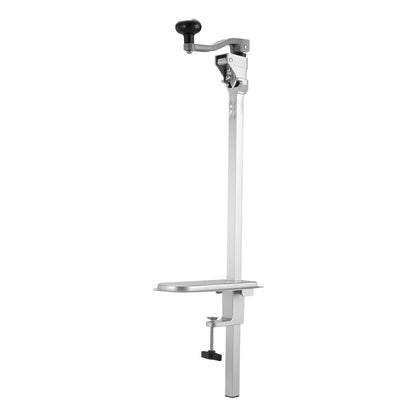 Commercial Can Opener, Heavy-Duty Manual Tabletop Cans Opener for Cans Up to 400 mm Height, Height-Adjustable Can Openers Fixed with Screws & Table Clamp, for Restaurant, Hotel, and Food Store