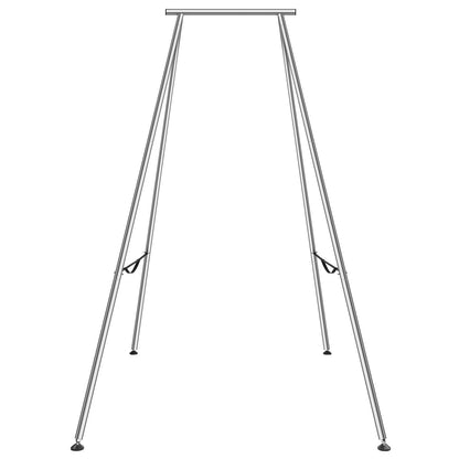 Chrome-Plated Aerial Yoga Swing Stand, 2.95 m Height, 250 kg Load Capacity