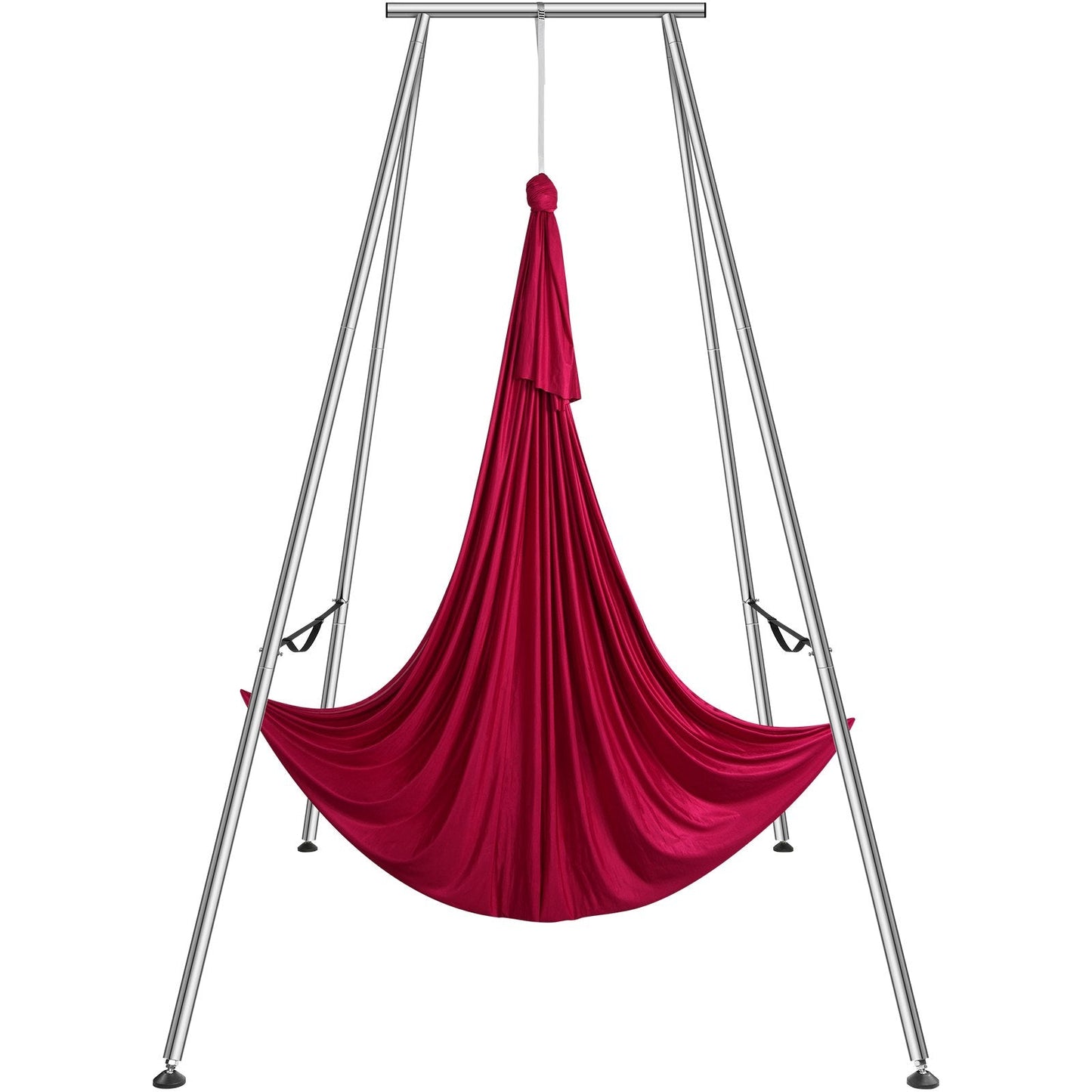 Professional Aerial Yoga Swing Stand with Hammock, 2.95 m Height, 250 kg Capacity