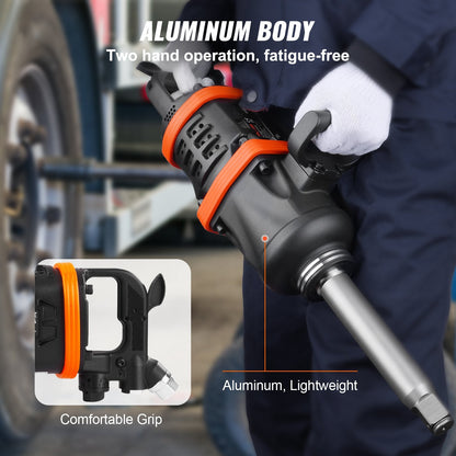 1 Meter Air Impact Wrench, 2347 kg Reverse Torque, 0.2 Meter Anvil, Pneumatic Tool