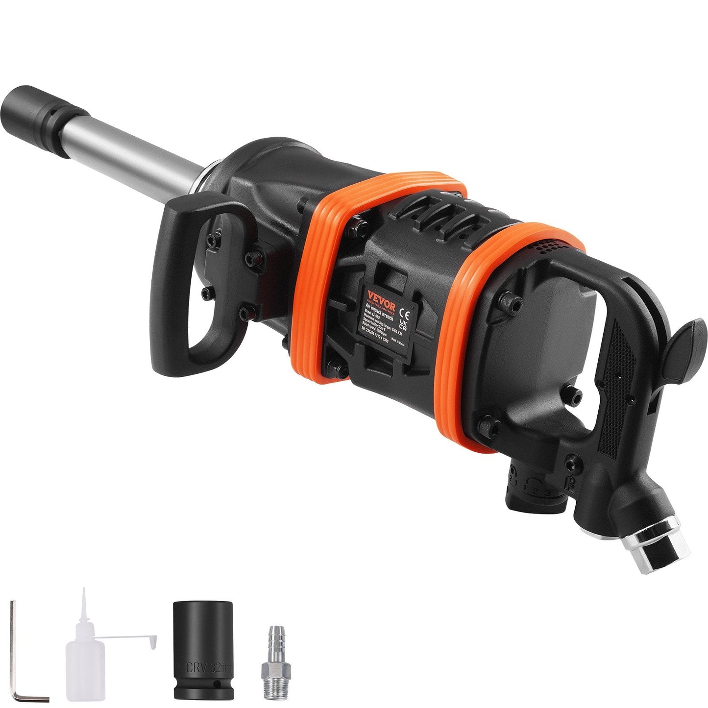 1 Meter Air Impact Wrench, 2347 kg Reverse Torque, 0.2 Meter Anvil, Pneumatic Tool