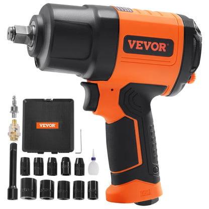 High Torque Air Impact Wrench 1.27m Drive, 1900 Nm, 90-120 PSI Efficiency
