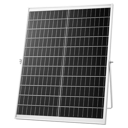 Solar Powered Fan, 25W Solar Panel with 4 Fans, Adjustable Solar Panel Angle, 2668 RPM High-Speed, Flexible Installation, Fast Air Exchange for Greenhouse, Grow Tents, Chicken Coops, Shelters