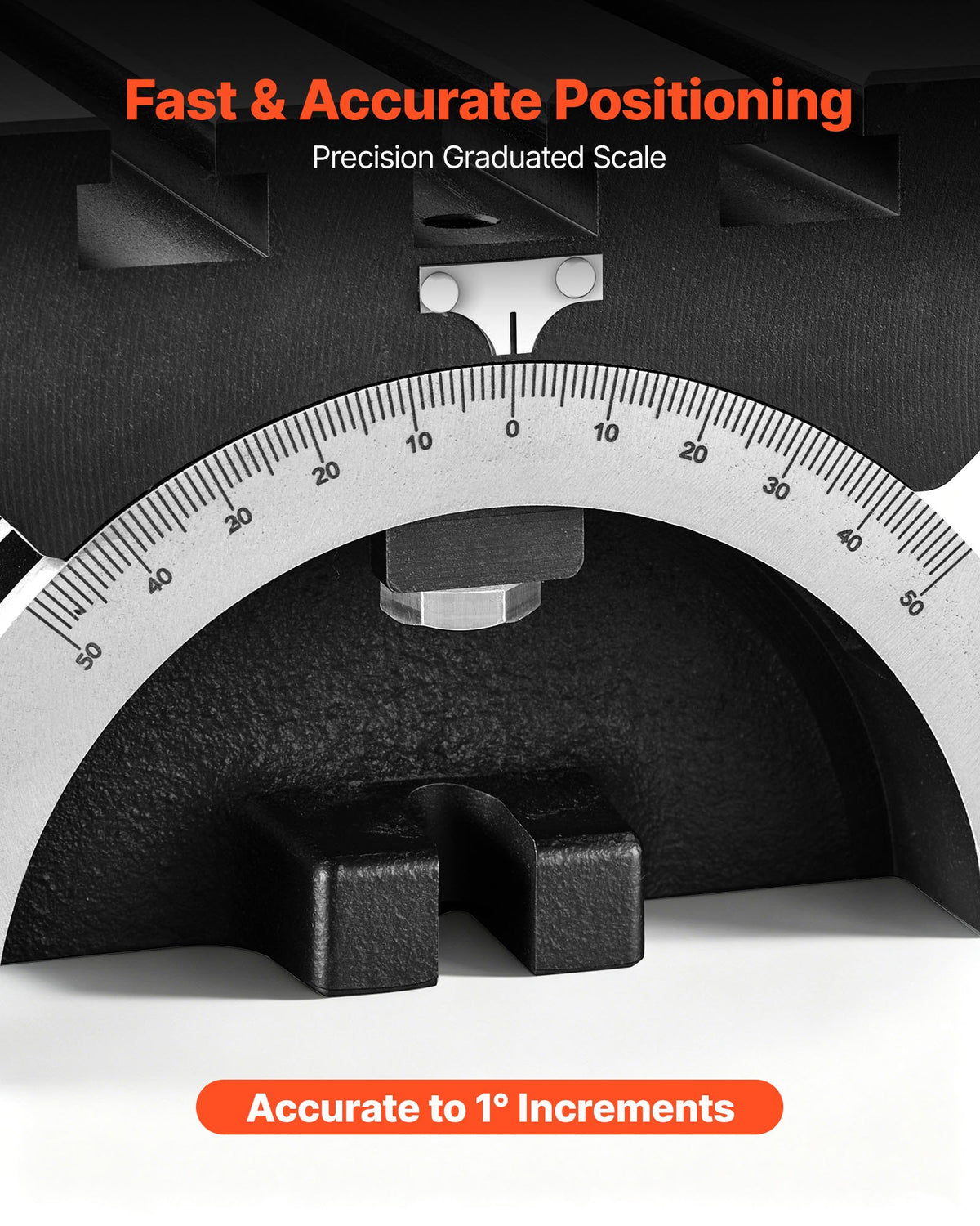 Rotary Table 178 x 127 mm Tilting Milling Table Heavy Duty Cast Iron, Robust & Durable, with 0-45 Degree Left & Right Adjustable, Worm Gear, Precision Scale, for Milling Machine, Drill Press