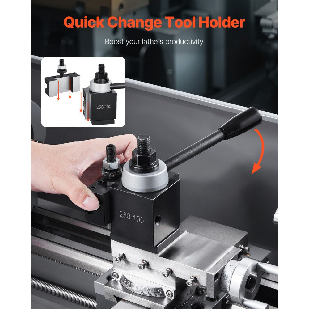 VEVOR Quick Change Tool Post Set 6 Pcs Lathe Tool Holders for 152.4-305 mm Lathe