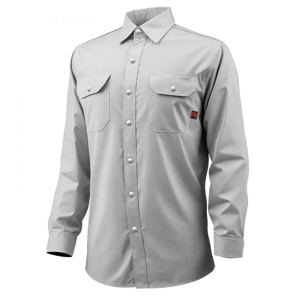 VEVOR Flame-Resistant Welding Jacket 7oz FR Cotton Welding Safety Jacket L Size
