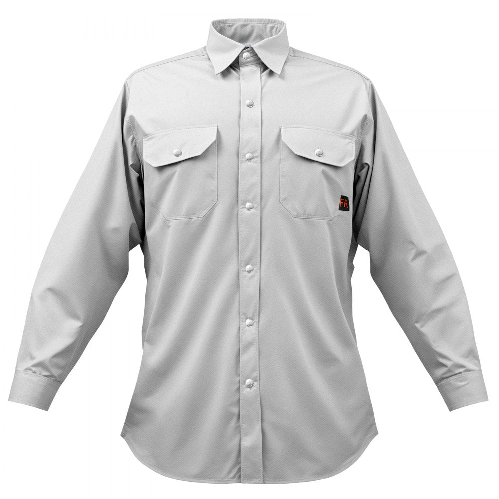 VEVOR Flame-Resistant Welding Jacket 7oz FR Cotton Welding Safety Jacket XL Size
