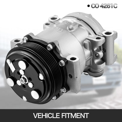 VEVOR Air Conditioner Compressor CO 4261C A/C Compressor for Blazer S10 Silverado