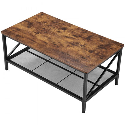 3 Pieces Living Room Table Sets 105 cm Coffee Table with 2 End Tables