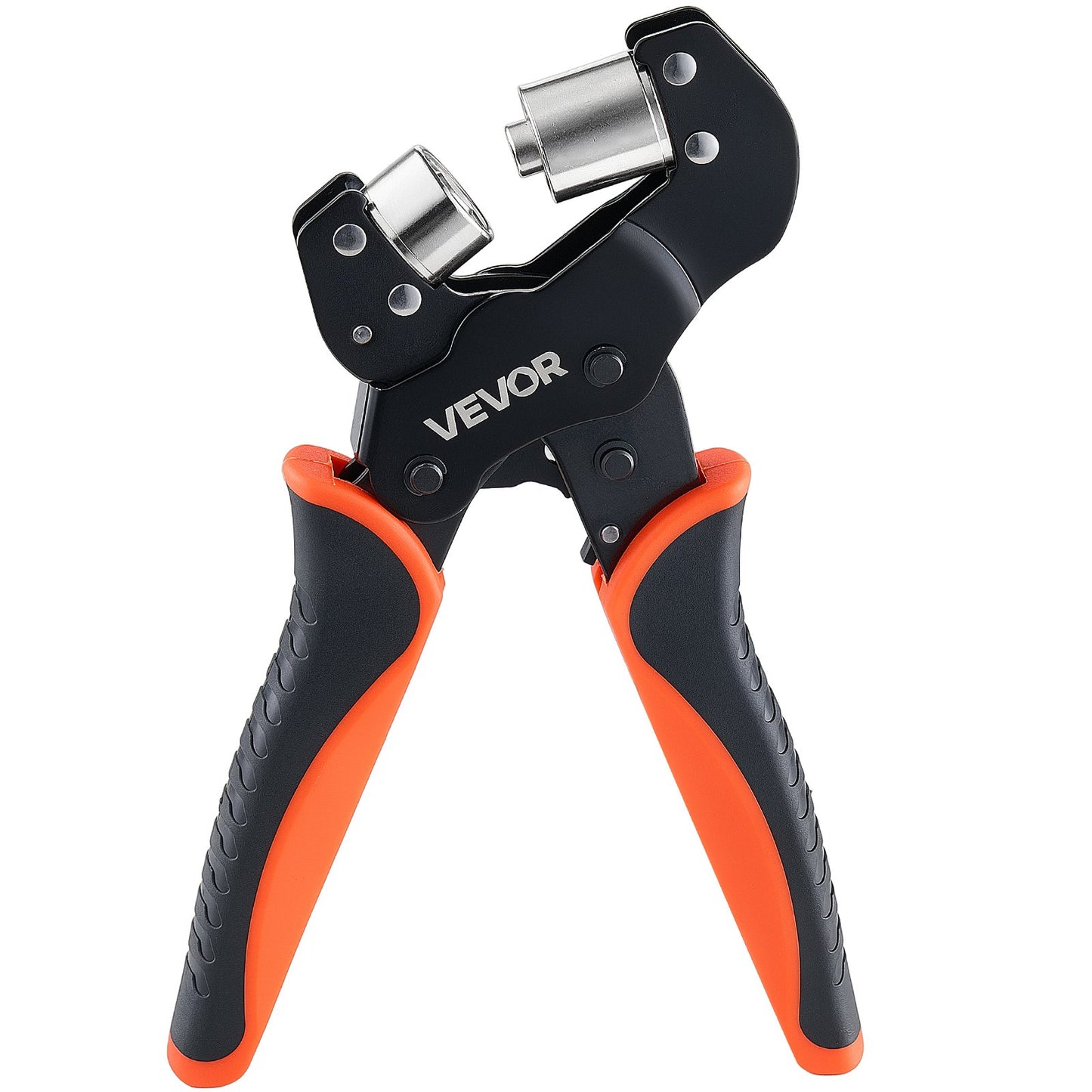 Grommet Tool Kit 6 mm 8 mm 10 mm 900 PCS Grommets Eyelet Tool Kit, with Eyelets and Washers, Manual Grommet Press Pliers, Hole Punch Tools, Blocks, for Leather, Tarps, Shoes, Crafts, Fabric