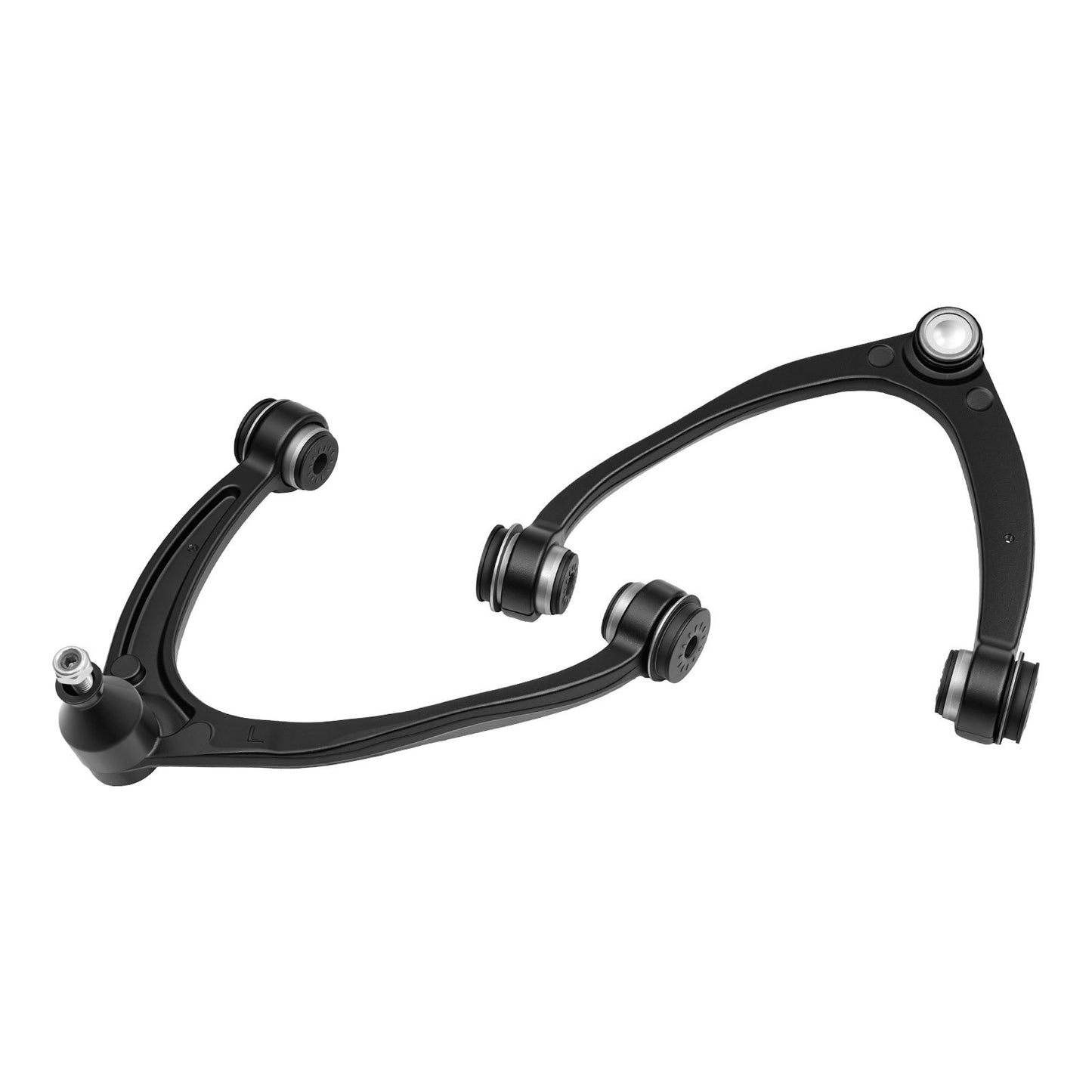 Left Right Front Upper Control Arms Kit with Ball Joint, OEM Suspension Kit Compatible with 2007–2013 GMC, 2007–2014 Cadillac & Chevrolet (10PCS)