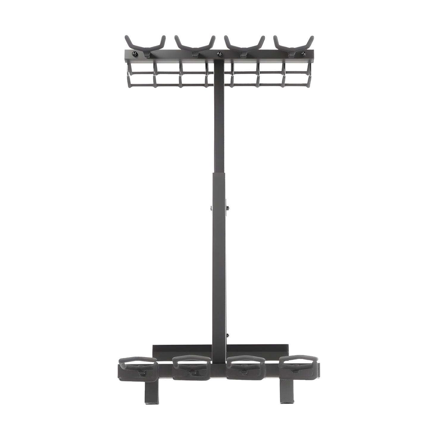 Gun Rack, Portable, Folding Heavy Duty Steel Rifle Shotgun Rack Stand, Freestanding Indoor Outdoor Gun Display Storage, Holds Up to 7 Pistols and 4 Rifles or Shotguns, for Shooting Hunting Range