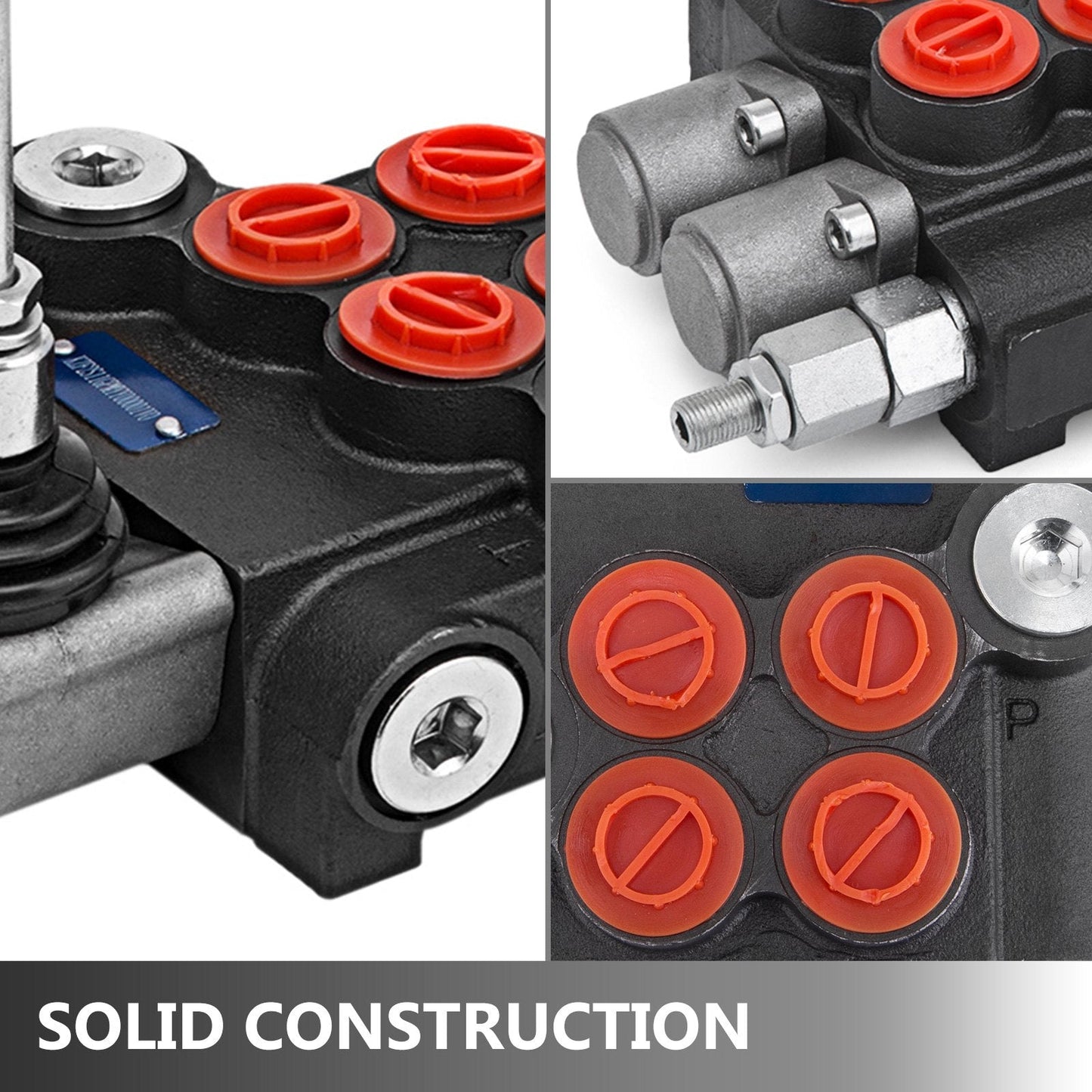 2-Spool Hydraulic Directional Control Valve, 40L/min, for Tractors & Loaders