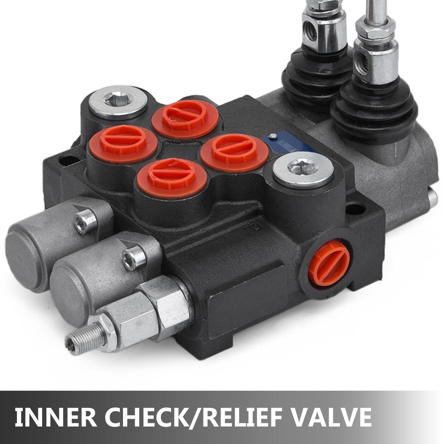 2-Spool Hydraulic Directional Control Valve, 40L/min, for Tractors & Loaders