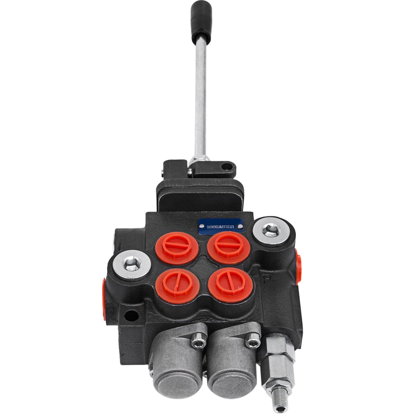 Hydraulic Joystick Control Valve, 2 Spool, 11 GPM, 3600 PSI, 41x13x6.5 cm