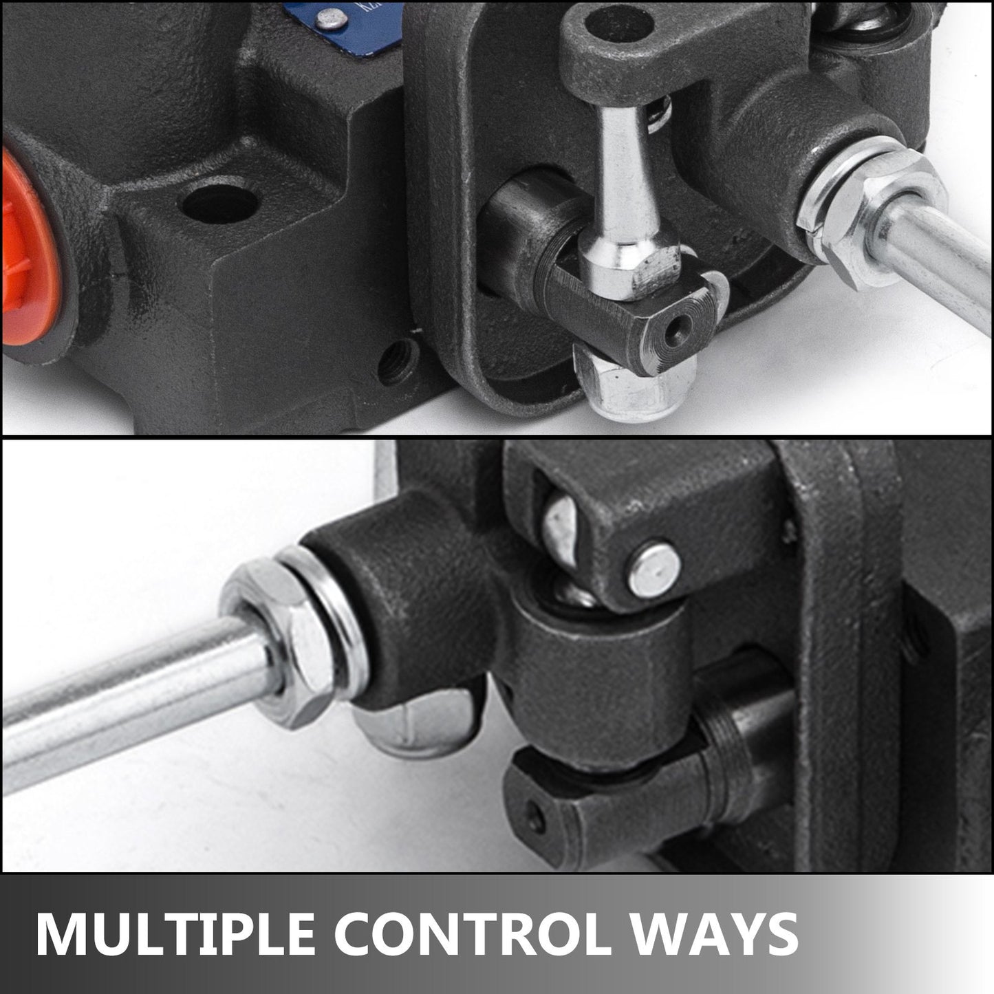 VEVOR Hydraulic Valve 2 Spool Hydraulic Joystick Control Valve 11gpm Hydraulic Directional