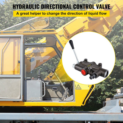 Hydraulic Directional Control Valve, 1 Spool, 21 GPM, 4300 PSI, Manual Operation