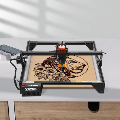 VEVOR Laser Engraver Laser Engraving Machine 10W Compressed Spot Eye Protection