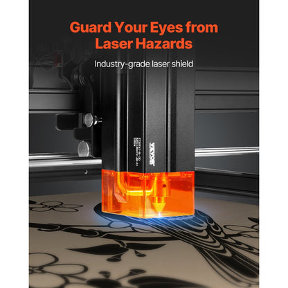 VEVOR Laser Engraver Laser Engraving Machine 20W Compressed Spot Eye Protection