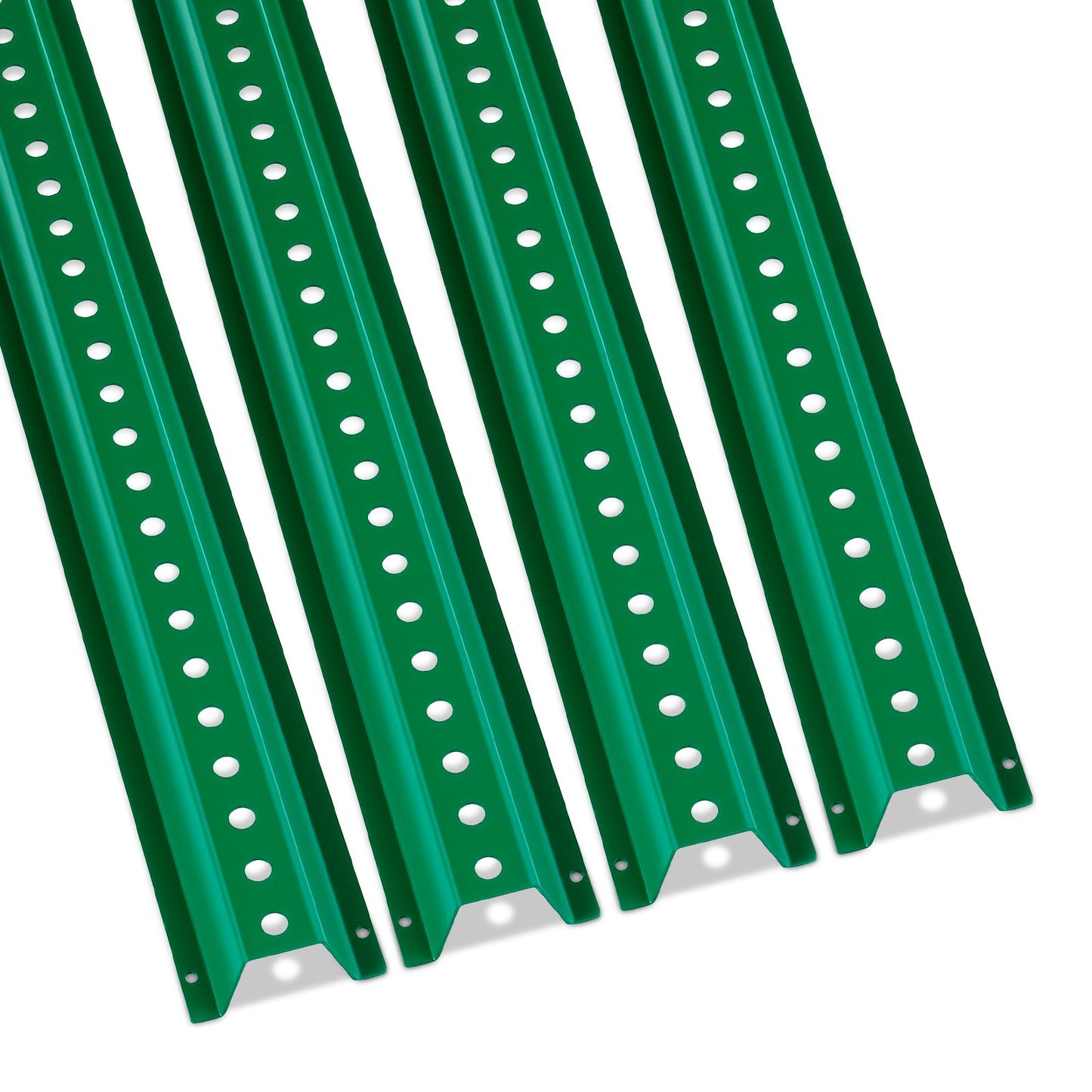 VEVOR 6FT U-Channel Sign Post, 4Pack Green Heavy Duty Steel Fixed Fence Post, Steel