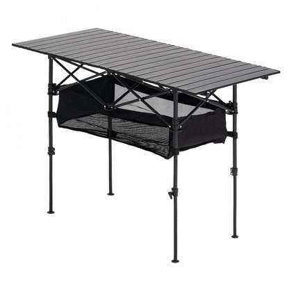 Folding Portable Camping Table Aluminum Outdoor Picnic Table Storage Bag,1200 x 550 x 500 mm