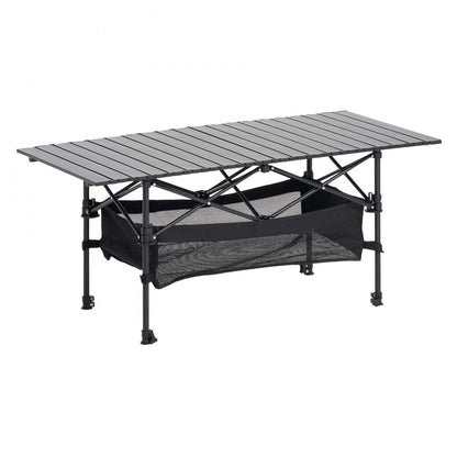 Folding Portable Camping Table Aluminum Outdoor Picnic Table Storage Bag,1200 x 550 x 500 mm