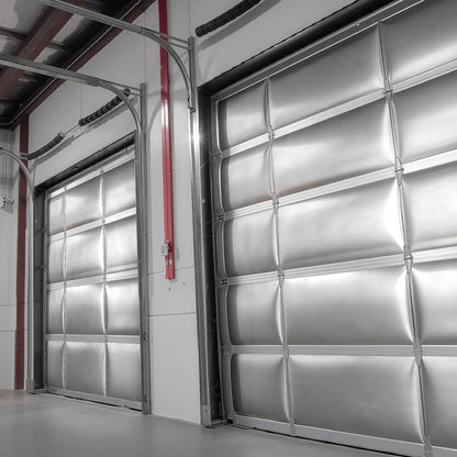 Double Reflective Insulation Roll, Non-Perforated Woven Fabric Radiant Barrier, 0.15mm 38.1m x 1.22m, Double-Sided Aluminum Foil Heat Reflective Shield, Thermal Insulation Roll for Window Roof