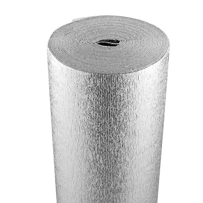 VEVOR Double Reflective Insulation Roll Foam Core Radiant Barrier 600 x 48 Inch